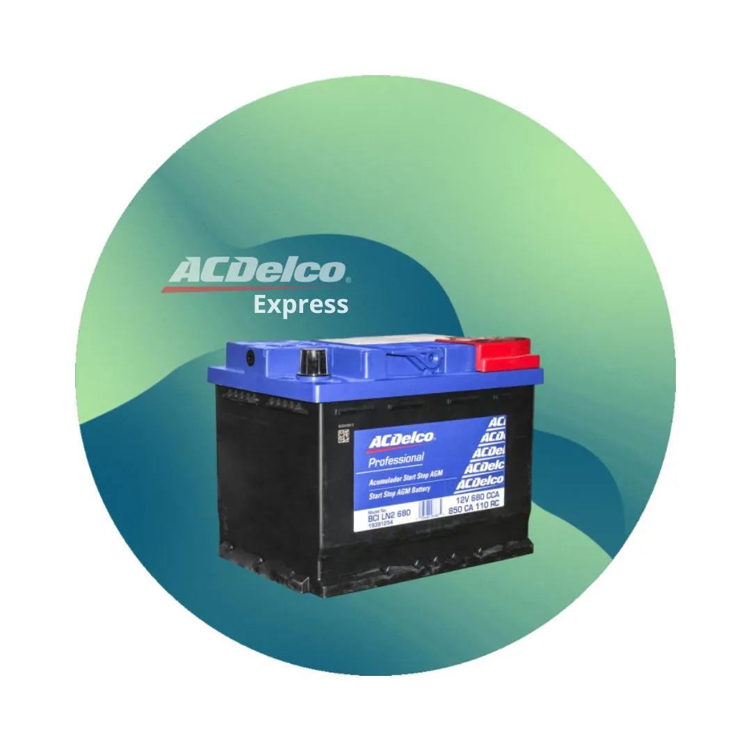 Batería 47/42 de 680 Amp -/+ AGM