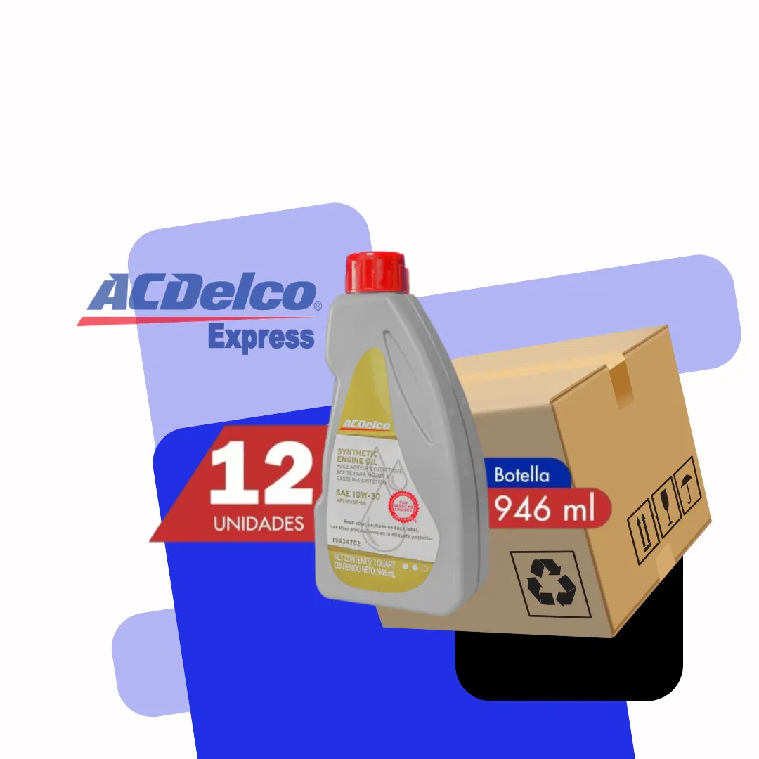 Aceite Sintético SAE 10W30 946ml Precio Mayoreo