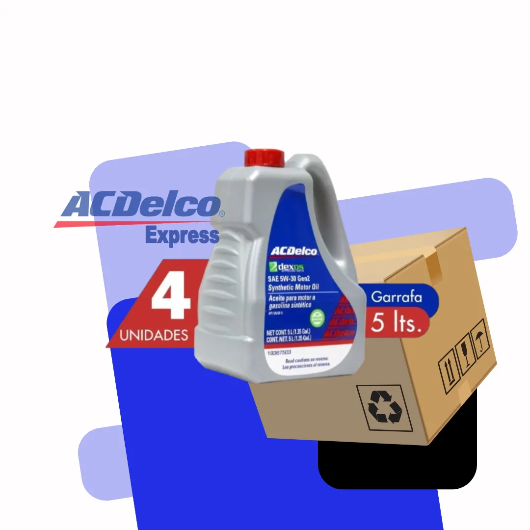 Aceite Sintético Dexos 5W30 5 lts Precio Mayoreo