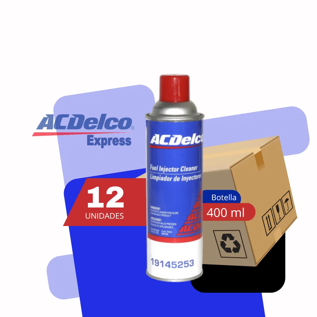 Limpiador Inyectores Presurizado 400 ML ACDelco Precio Mayoreo