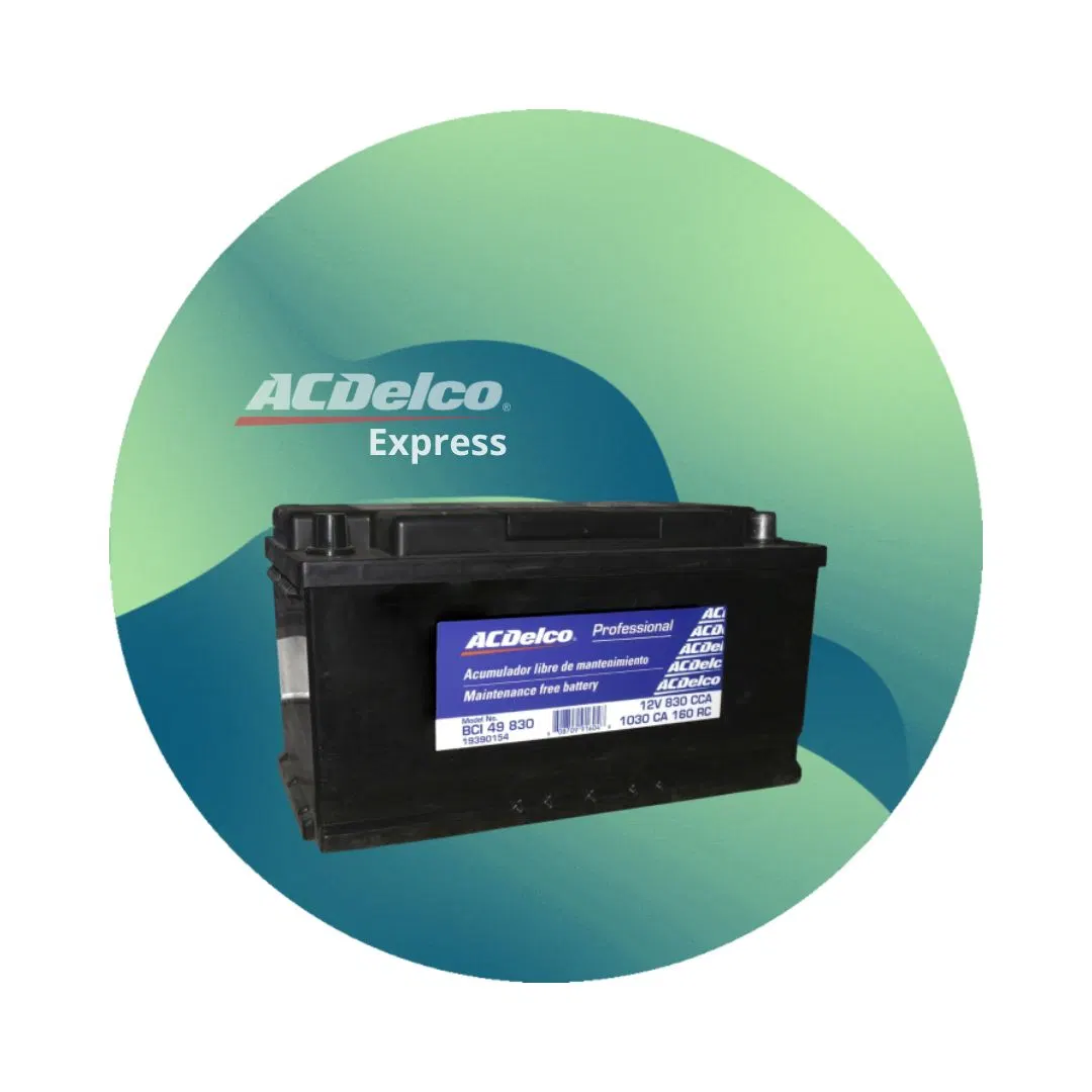 Batería / Acumulador 49 830 Amp +/- Plomo-Ácido