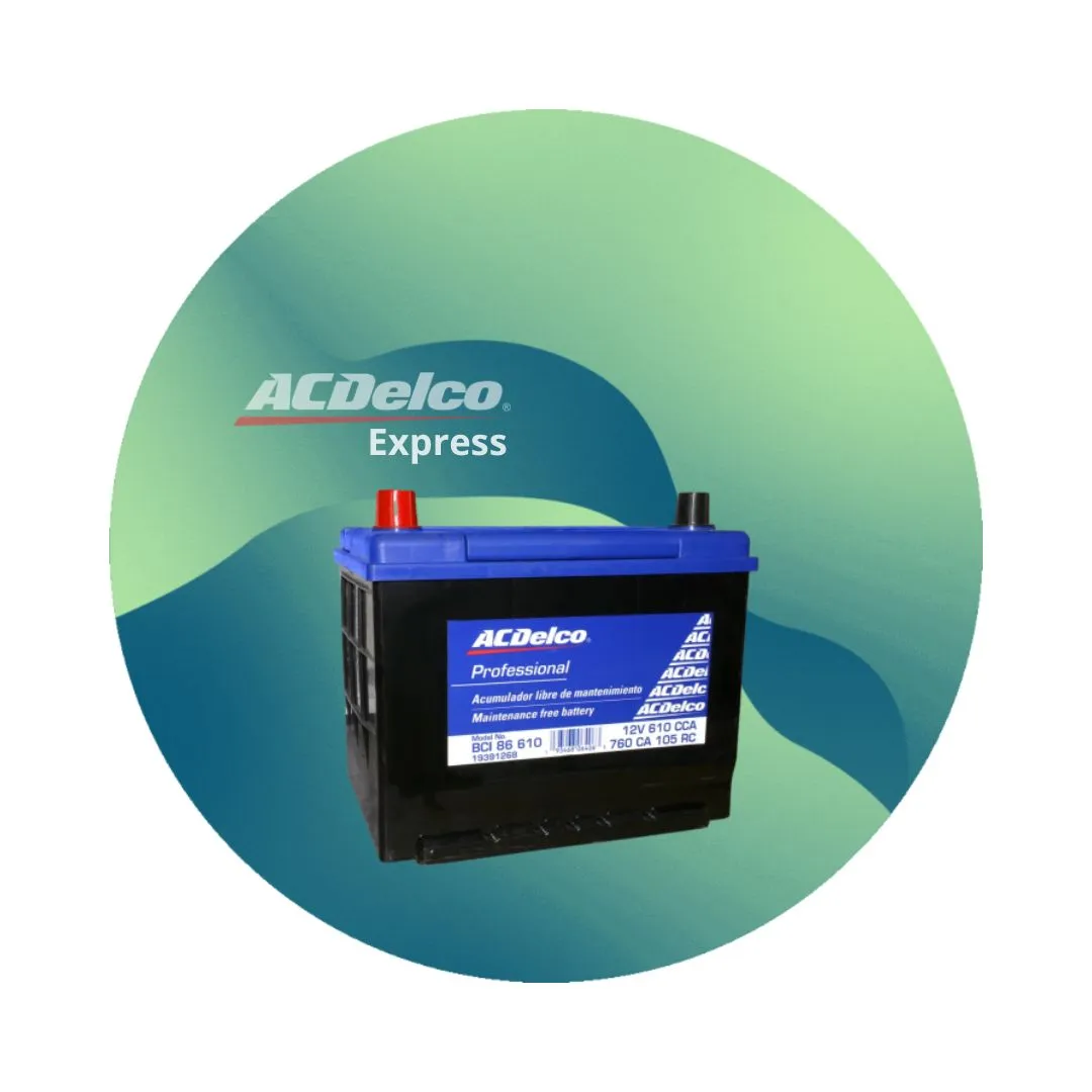 Batería / Acumulador 86 610 Amp +/- Plomo-Ácido