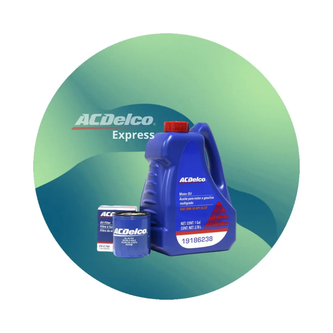 Kit Cambio Aceite 20W50 3.78LTS Filtro PF47M ACDelco