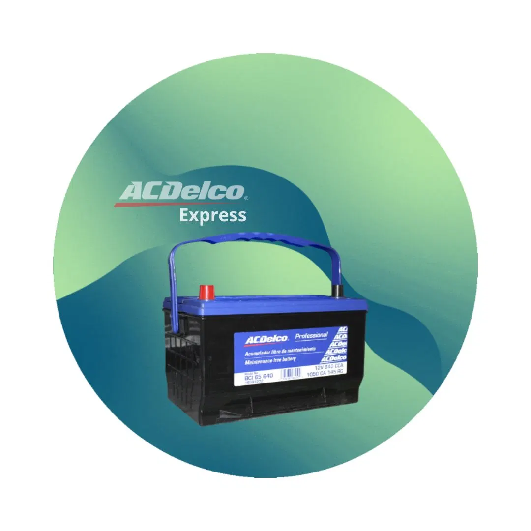 Batería / Acumulador 65 840 Amp -/+ Plomo-Ácido.