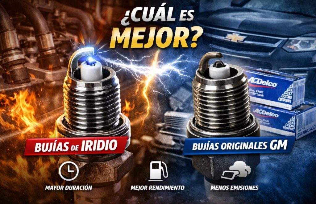 Las bujías de iridio